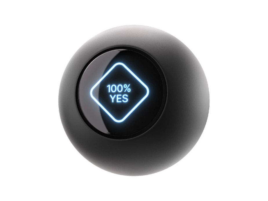 Prediction Markets icon with original highlights and reflections